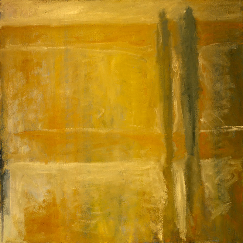 Bathers #2, 36" x 36"; Private Collection