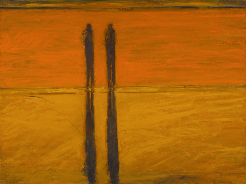 Bathers #1, 48" x 60"; Private Collection